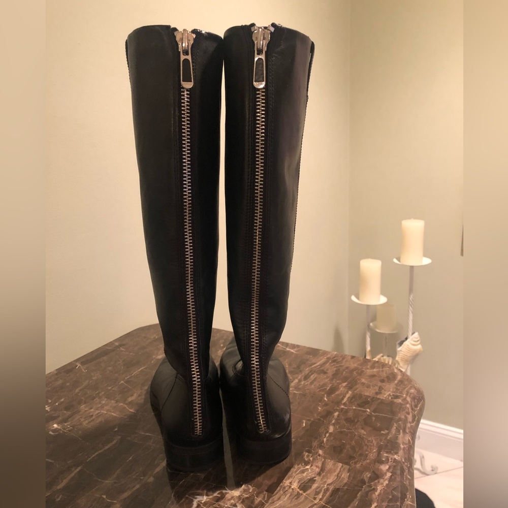 Calvin Klein Black Boots Size 7.5 - Picture 2 of 4